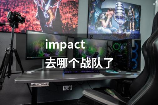 impact去哪个战队了-第1张-游戏信息-龙启网