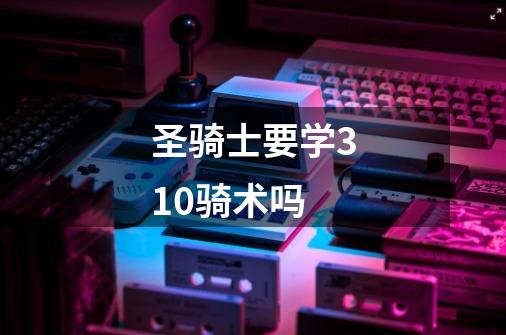 圣骑士要学310骑术吗-第1张-游戏信息-龙启网