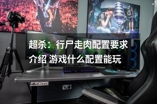 超杀:行尸走肉配置要求介绍 游戏什么配置能玩-第1张-游戏信息-龙启网