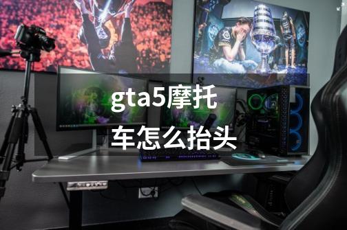 gta5摩托车怎么抬头-第1张-游戏信息-龙启网