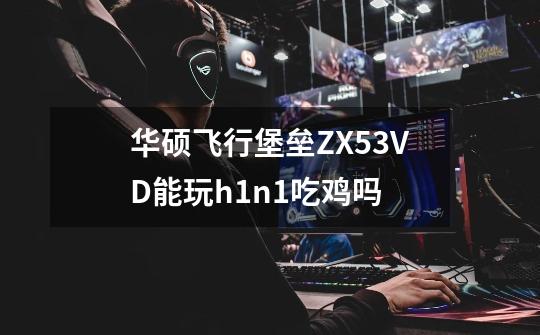 华硕飞行堡垒ZX53VD能玩h1n1吃鸡吗-第1张-游戏信息-龙启网