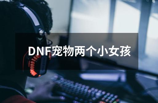 DNF宠物两个小女孩-第1张-游戏信息-龙启网