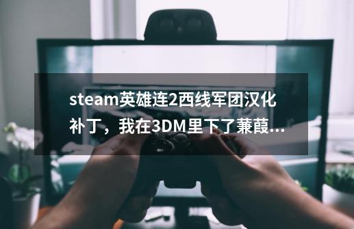 steam英雄连2西线军团汉化补丁,我在3DM里下了蒹葭汉化组V19补丁,可不懂得如何放到游戏目录,求大神教-第1张-游戏信息-龙启网