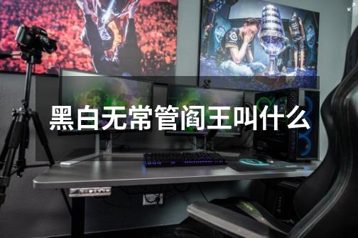 黑白无常管阎王叫什么-第1张-游戏信息-龙启网