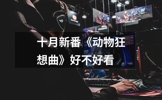 十月新番《动物狂想曲》好不好看-第1张-游戏信息-龙启网