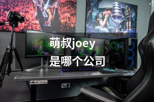 萌叔joey是哪个公司-第1张-游戏信息-龙启网