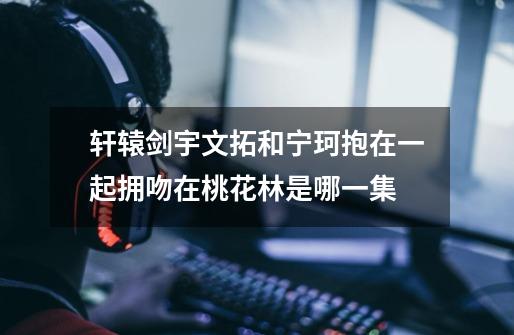 轩辕剑宇文拓和宁珂抱在一起拥吻在桃花林是哪一集-第1张-游戏信息-龙启网