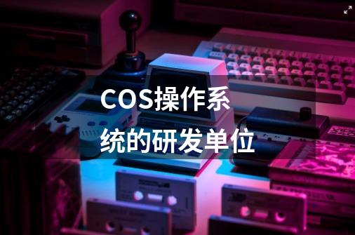 COS操作系统的研发单位-第1张-游戏信息-龙启网