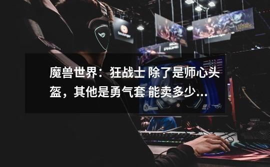 魔兽世界：狂战士 除了是师心头盔，其他是勇气套 能卖多少钱-第1张-游戏信息-龙启网