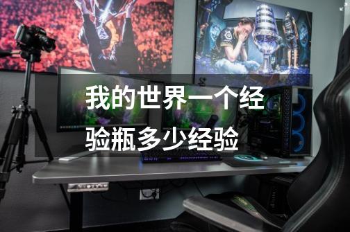 我的世界一个经验瓶多少经验-第1张-游戏信息-龙启网