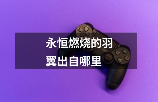 永恒燃烧的羽翼出自哪里-第1张-游戏信息-龙启网