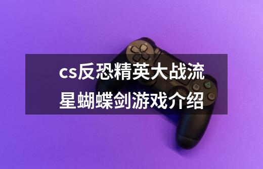 cs反恐精英大战流星蝴蝶剑游戏介绍-第1张-游戏信息-龙启网