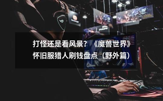 打怪还是看风景?《魔兽世界》怀旧服猎人刷钱盘点(野外篇)-第1张-游戏信息-龙启网