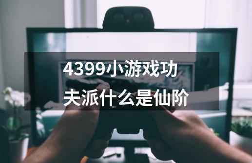 4399小游戏功夫派什么是仙阶-第1张-游戏信息-龙启网