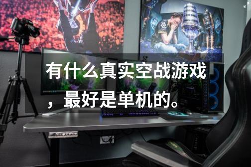 有什么真实空战游戏,最好是单机的。-第1张-游戏信息-龙启网