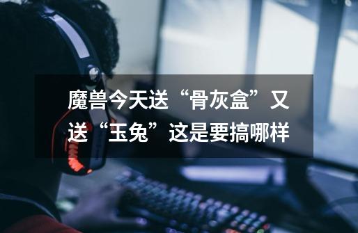 魔兽今天送“骨灰盒”又送“玉兔”这是要搞哪样-第1张-游戏信息-龙启网