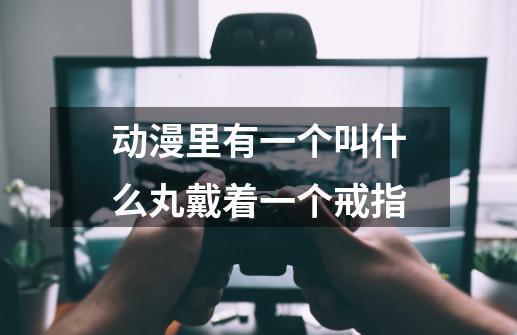 动漫里有一个叫什么丸戴着一个戒指-第1张-游戏信息-龙启网