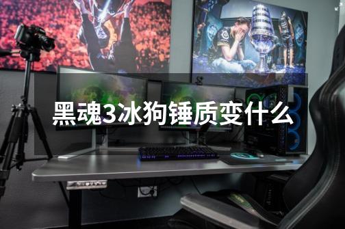 黑魂3冰狗锤质变什么-第1张-游戏信息-龙启网