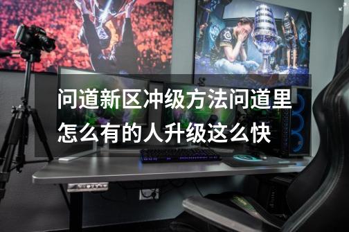问道新区冲级方法问道里怎么有的人升级这么快-第1张-游戏信息-龙启网