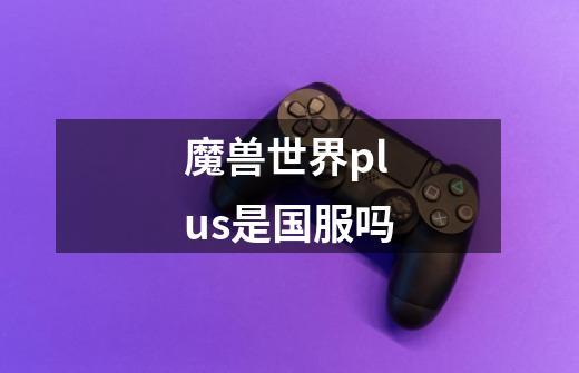 魔兽世界plus是国服吗-第1张-游戏信息-龙启网