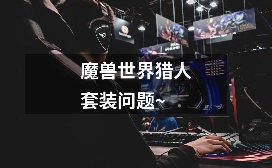 魔兽世界猎人套装问题~-第1张-游戏信息-龙启网