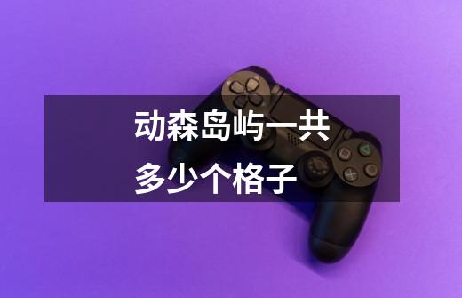 动森岛屿一共多少个格子-第1张-游戏信息-龙启网