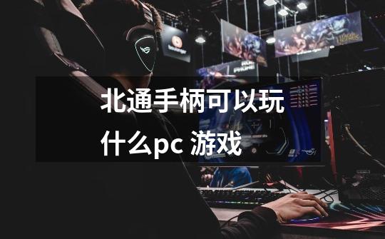 北通手柄可以玩什么pc 游戏-第1张-游戏信息-龙启网