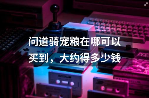 问道骑宠粮在哪可以买到，大约得多少钱-第1张-游戏信息-龙启网