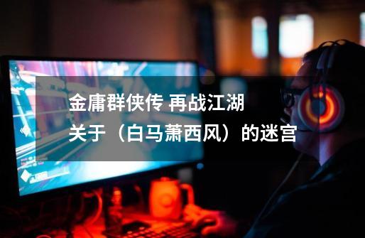 金庸群侠传 再战江湖  关于（白马萧西风）的迷宫-第1张-游戏信息-龙启网