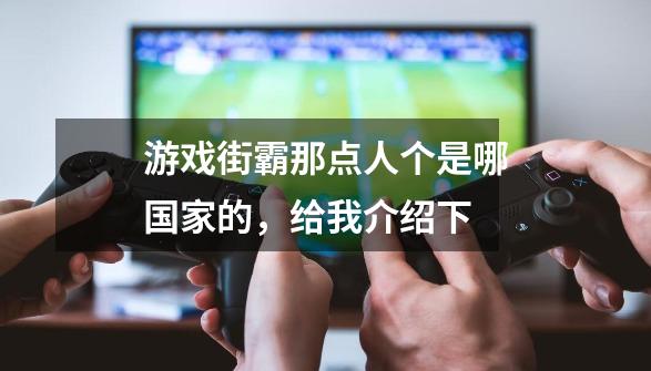 游戏街霸那点人个是哪国家的,给我介绍下-第1张-游戏信息-龙启网