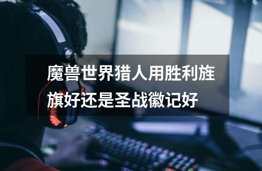 魔兽世界猎人用胜利旌旗好还是圣战徽记好-第1张-游戏信息-龙启网
