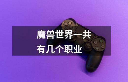 魔兽世界一共有几个职业-第1张-游戏信息-龙启网