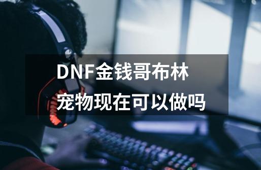 DNF金钱哥布林宠物现在可以做吗-第1张-游戏信息-龙启网