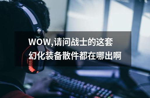 WOW,请问战士的这套幻化装备散件都在哪出啊-第1张-游戏信息-龙启网