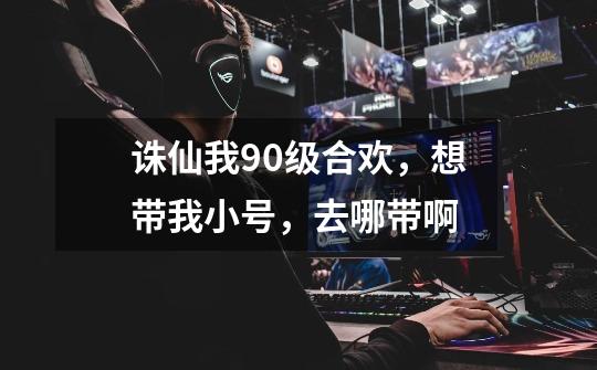 诛仙我90级合欢,想带我小号,去哪带啊-第1张-游戏信息-龙启网