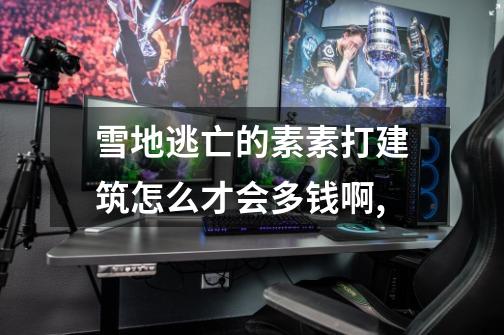 雪地逃亡的素素打建筑怎么才会多钱啊,-第1张-游戏信息-龙启网