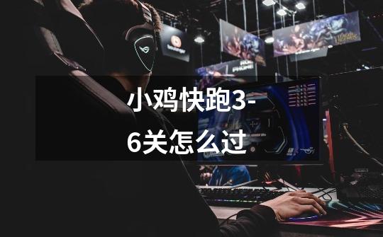 小鸡快跑3-6关怎么过-第1张-游戏信息-龙启网