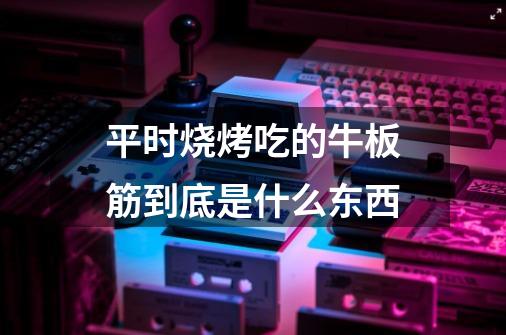 平时烧烤吃的牛板筋到底是什么东西-第1张-游戏信息-龙启网