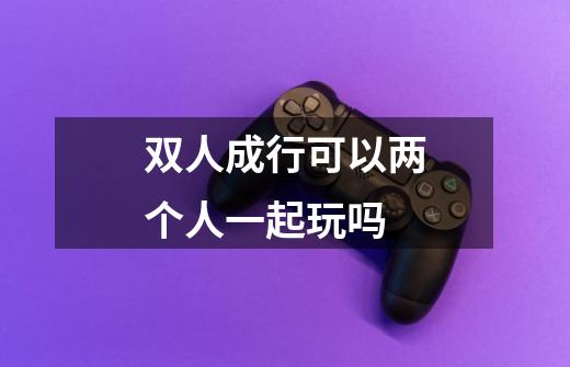 双人成行可以两个人一起玩吗-第1张-游戏信息-龙启网