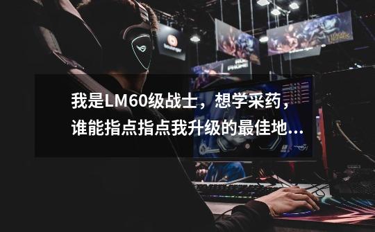 我是LM60级战士,想学采药,谁能指点指点我升级的最佳地点,最好再来个采药插件,谢谢-第1张-游戏信息-龙启网