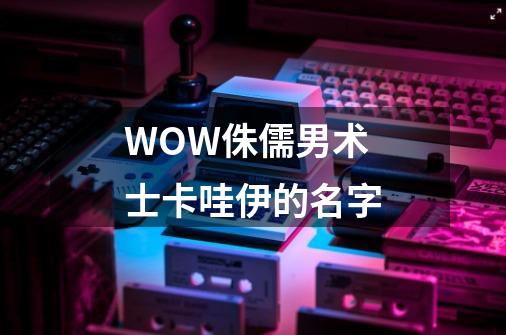 WOW侏儒男术士卡哇伊的名字-第1张-游戏信息-龙启网