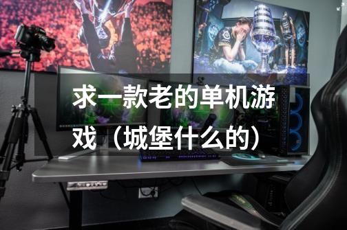 求一款老的单机游戏（城堡什么的）-第1张-游戏信息-龙启网