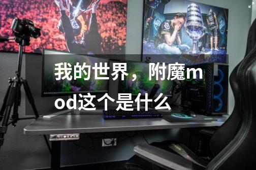我的世界，附魔mod.这个是什么-第1张-游戏信息-龙启网