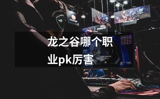 龙之谷哪个职业pk厉害-第1张-游戏信息-龙启网