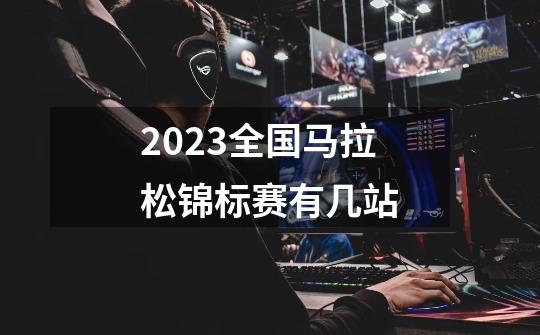 2023全国马拉松锦标赛有几站-第1张-游戏信息-龙启网