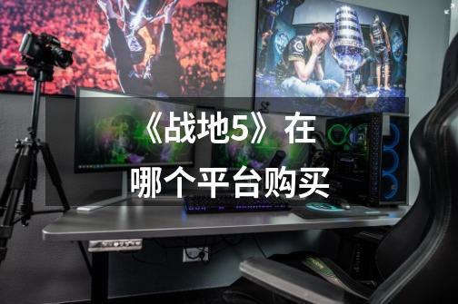 《战地5》在哪个平台购买-第1张-游戏信息-龙启网