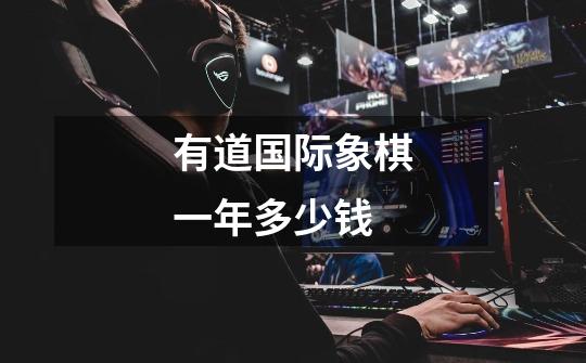 有道国际象棋一年多少钱-第1张-游戏信息-龙启网