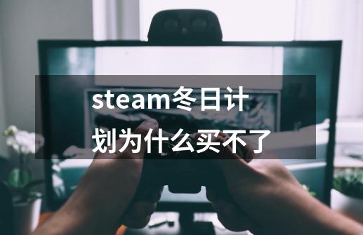 steam冬日计划为什么买不了-第1张-游戏信息-龙启网