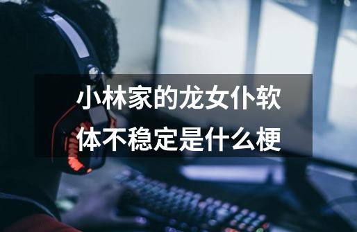 小林家的龙女仆软体不稳定是什么梗-第1张-游戏信息-龙启网