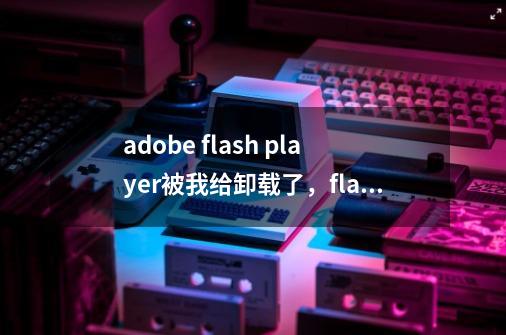 adobe flash player被我给卸载了，flash控件无法加载-第1张-游戏信息-龙启网